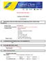 Material Safety Data Sheet. Conforms to ISO ANTIFREEZE 1. IDENTIFICATION OF THE SUBSTANCE/PREPARATION AND OF THE COMPANY