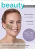 beauty news NEW GREEN PEEL has a new look - What a Peeling Mask parade Dana becomes the new GREEN PEEL face New formula of Perfect Skin Peeling