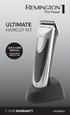 ULTIMATE HAIRCUT KIT 2 YEAR WARRANTY HC5005AU USE & CARE MANUAL PLEASE READ PRIOR TO USE