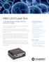 OBIS LX/LS Laser Box. Laser Mount with Cooling, Interface and Power Supply FEATURES & BENEFITS