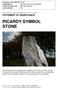 PICARDY SYMBOL STONE HISTORIC ENVIRONMENT SCOTLAND STATEMENT OF SIGNIFICANCE. Property in Care (PIC) ID: PIC261