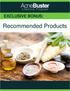 Recommended Natural Skin Care Brands & Essentials