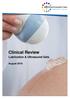 Clinical Review. Lubrication & Ultrasound Gels