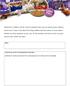 Welcome to Cadbury World! Use this booklet when you are exploring the Cadbury