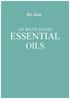 101 WAYS TO USE ESSENTIAL OILS