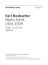 Karl Neubacher Media Artist,