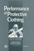 Performance of Protective Clothing: Sixth Volume