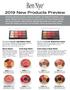 2019 New Products Preview