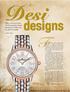 Desi. designs. Take a look at some of the made-for-india timepieces rolled out by global brands. WTI 0114_030 1