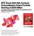 BEAUTY / BEAUTY FEATURES RPG Teams With IMX, Auctions Personalization Patent Portfolio Starting at $500 Million