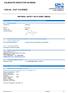 CALMAGITE INDICATOR AR MSDS. CAS-No.: MSDS MATERIAL SAFETY DATA SHEET (MSDS)