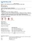 Safety Data Sheet Product No , Benzoyl Peroxide Powder (Component of 18181, Kit) Issue Date ( ) Review Date ( )