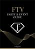 FTV PARTY & EVENT GUIDE