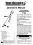 Operator s Manual 2-Cycle Gasoline Trimmer/Brushcutter Y780 SAVE THESE INSTRUCTIONS TABLE OF CONTENTS Service Information