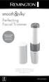 Perfecting Facial Trimmer
