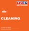 CLEANING CLEANING EQUIPMENT CLEANING SOLUTIONS