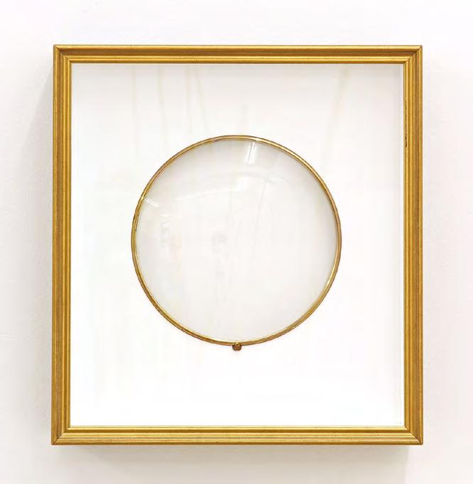 Gitte Schäfer Das goldene Haar, 2011 Convex glass,