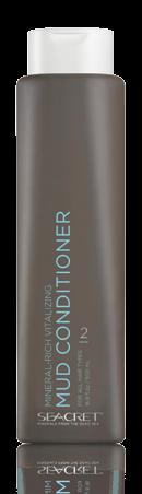 HAIR MINERAL-RICH VITALIZING MUD CONDITIONER Hair type For all hair types. Nourishing conditioner that renews softness, shine and manageability.