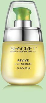 REVIVE EYE SERUM Normal to dry skin / prematurely ageing skin. Highly concentrated nourishing formula for the eye area, with an ultra-smooth silky texture. Apply to clean, dry skin of the eye area.