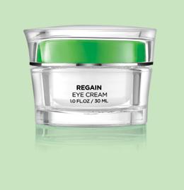 AGE-DEFYING REGAIN EYE CREAM Normal to dry skin / prematurely ageing skin. Rich eye cream with youthful protein trio complex gives a healthy beautiful look.