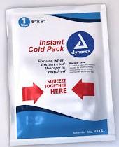 2551BN Instant cold packs, single-use Hot/cold gel packs,