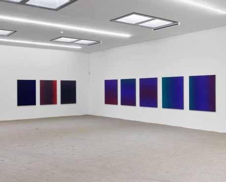 Installation view of Lak Sol at Kunstverein Heilbronn Matti Braun (1968), Berlin Lives and works in Cologne, Germany.