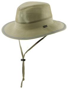 with Mesh Sides 3 Brim - Khaki OUTDOOR