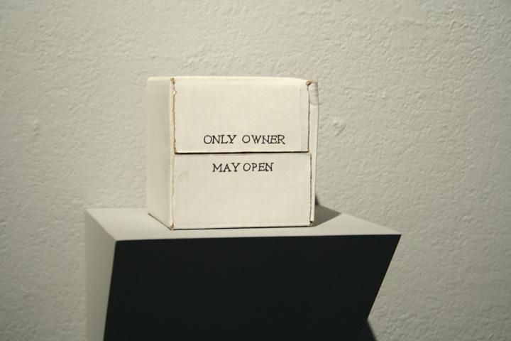 ONLY OWNER MAY OPEN Stephen J.