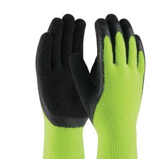 withstands moisture without stiffening 3M Thinsulate lining provides superior insulation without the bulk of fleece 3M Scotchlite reflective band over knuckle for greater