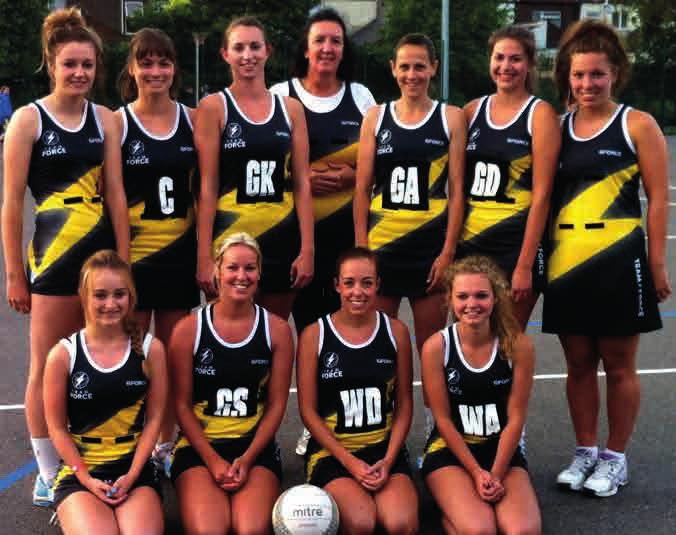 Team Force Netball Our new image and kit is a great hit with all the