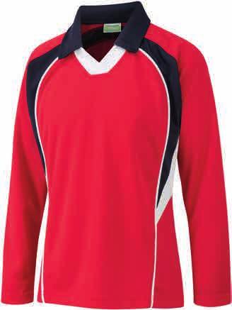 GXGGL01 GXGGL02 SPORTSWEAR FOR SCHOOLS GXGGL01 GIRLS GAMES TOP, LONG SLEEVE BREMO 100% POLYESTER