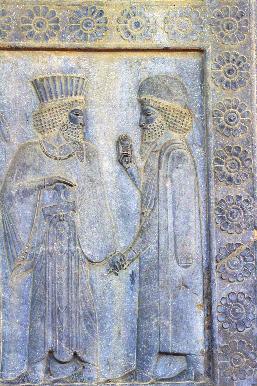 Right: Medes and Persians are often portrayed together in