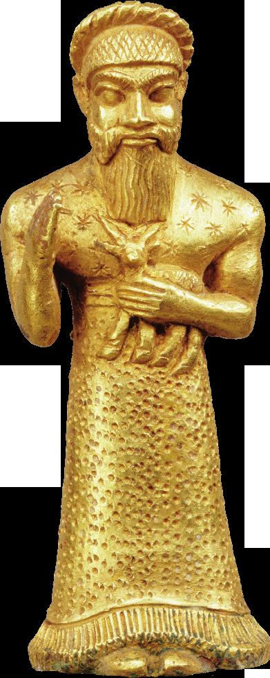 (Susa, 2000 BC) Above: Goddesses and priestesses