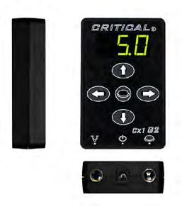 Precision-regulated set point voltage: 0-18VDC Built-in short-circuit protection.1 volt adjustment resolution Voltage presets with 2 memory modes CRITICAL-CX1-G2 $150.