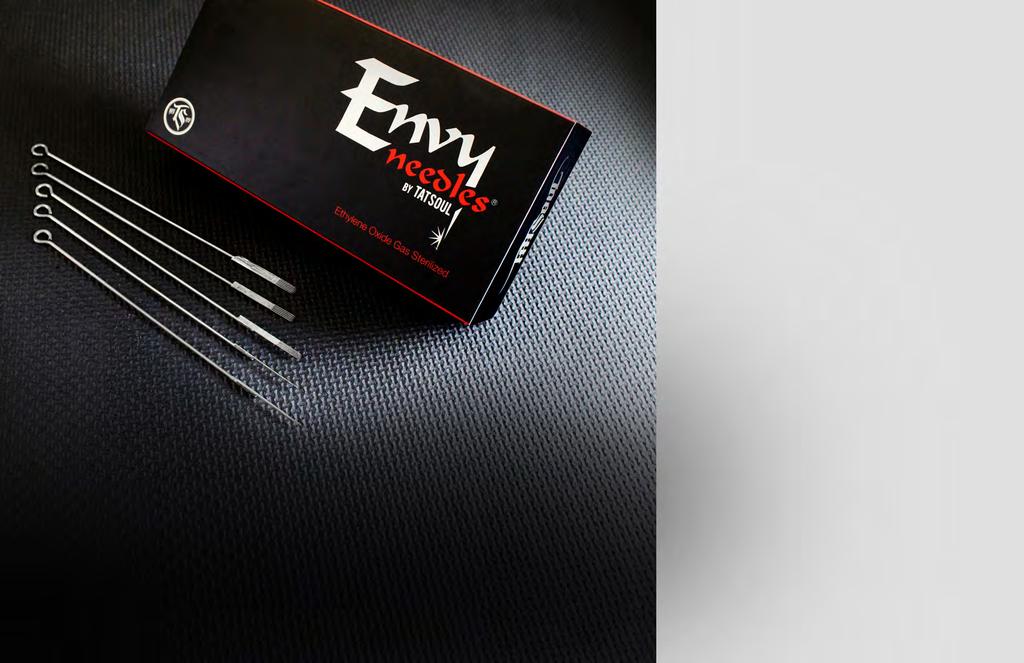 Discover the TATSoul advantage with quality you can trust ENVY ROUND LINERS Our Standard Liner Needles are tight, while our Extra Tights feature an even tighter grouping, longer taper, and slightly