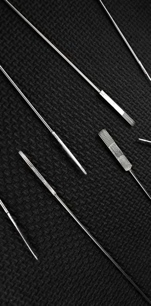 ENVY CURVED MAGNUMS Our Standard Curved Magnum Needles have a subtle curve which allows for all of the needles in a grouping to contact the skin.