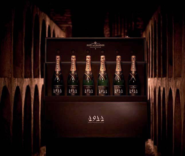 Wines & Spirits FOCUS Historical auctioning of the 1911 Grand Vintage Collection The Moët & Chandon Maison decided to share a secular treasure from its rarest reserves for charity.