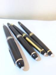 MISCELLANEOUS & COLLECTIBLE ITEMS 其他各类珍品 Lot: 191 Four MontBlanc Pens consists of Two Fountain