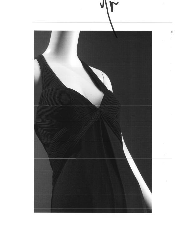 Here is a closeup of the fluting construction on a jersey gown. Fluting is a couture technique created by Madame Gres, Couture is about handwork!