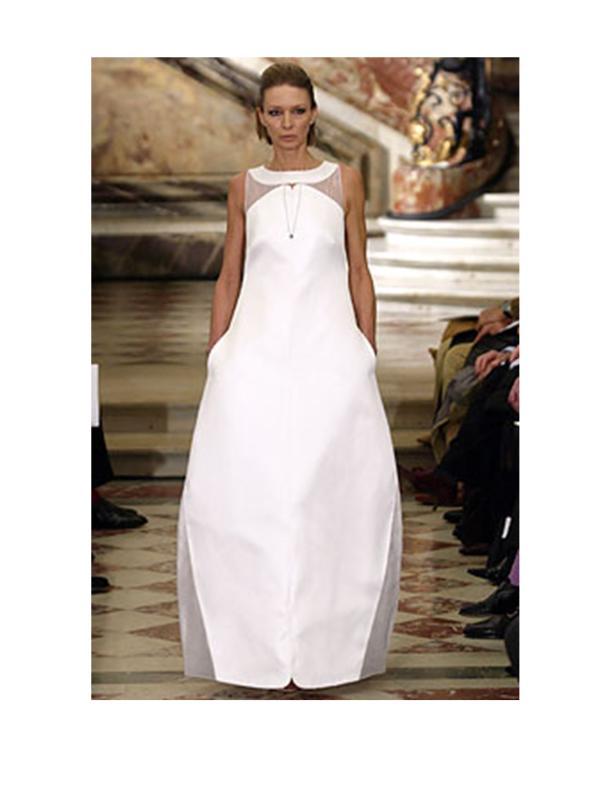 This Ralph Rucco gown was a recreation of a