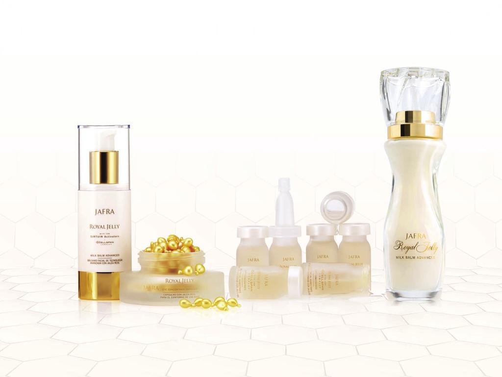 Experience timeless luxury Silky, light, and legendary, Royal Jelly is the key to prolonging youthful luminosity.