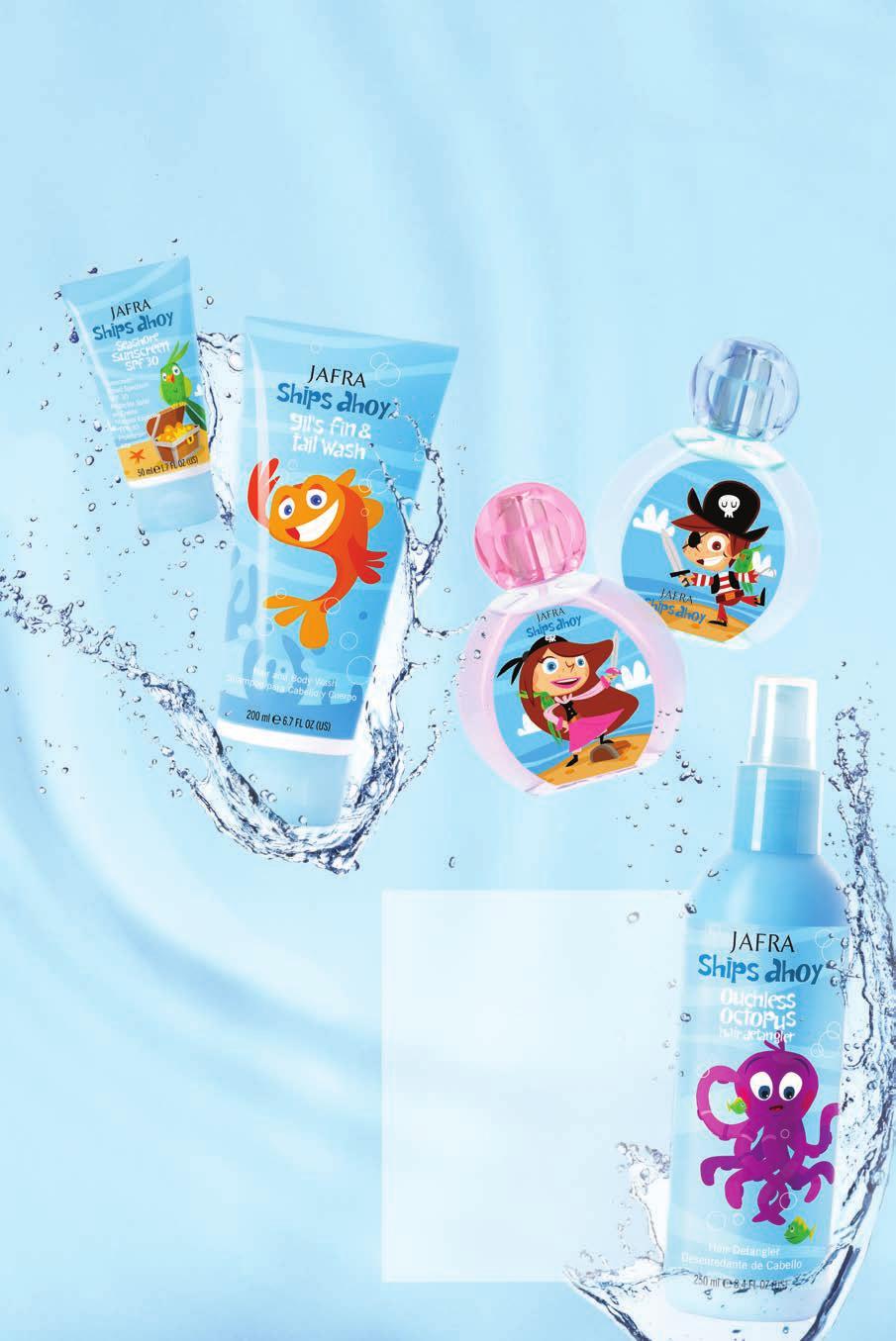 Encourage adventure Bath time just got fun and
