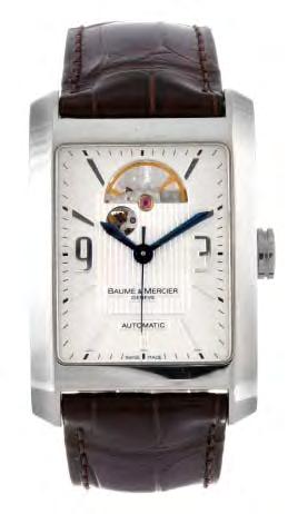 6 7 BAUME & MERCIER - a gentleman s Hampton XL chronograph bracelet watch. Numbered 4879975. Signed quartz movement.