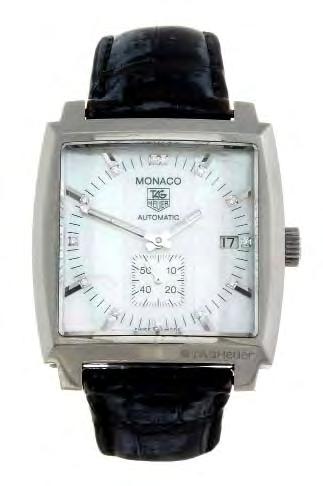 389 390 TAG HEUER - a gentleman s Monza wrist watch. Reference WW2113, serial CH2756. Signed automatic calibre 6.