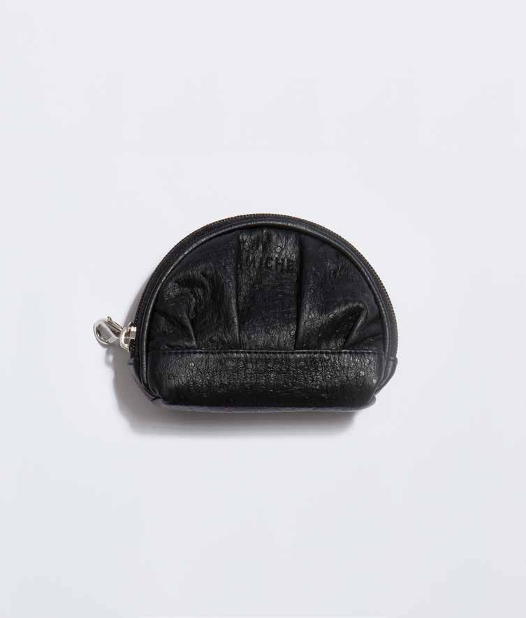 coin purse ( black ostrich) COIN PURSE (BLACK OSTRICH) - SKU 9260 What a cute gift!