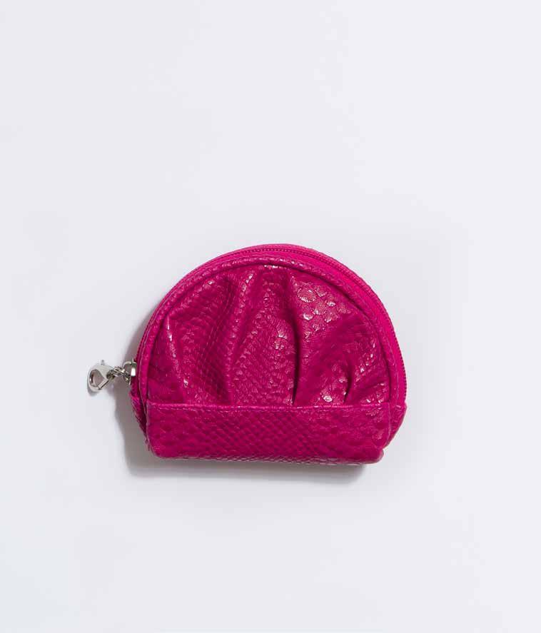 coin purse ( fuchsia snake) COIN PURSE (FUCHSIA SNAKE) - SKU 9261 What a cute gift!