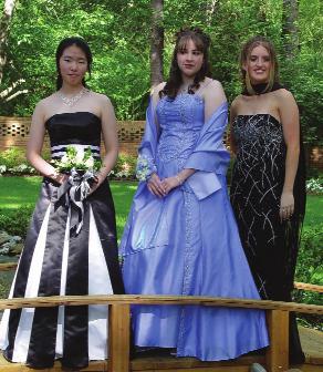 Focus Area D Formal Wear Examples: prom dress, wedding gown, bridesmaid dress, evening suit, black tie outfit,
