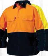 industrial work shirt fit and features. Made with breathable fabric.