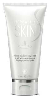 Step 1 Cleanse Instant Reveal Berry Scrub Antioxidant-rich scrub with berry seeds for exfoliation, which helps achieve soft, smooth skin. Reveals better-looking skin.