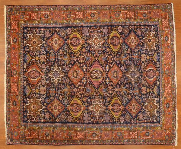 $500-800 875 Semi-antique Turkish Kilim carpet Approx. 12.6 x 13.9, Turkey, circa 1950 Est. $500-700 876 Persian Hamadan rug, approx. 4.5 x 10 Iran, circa 1960 Est.